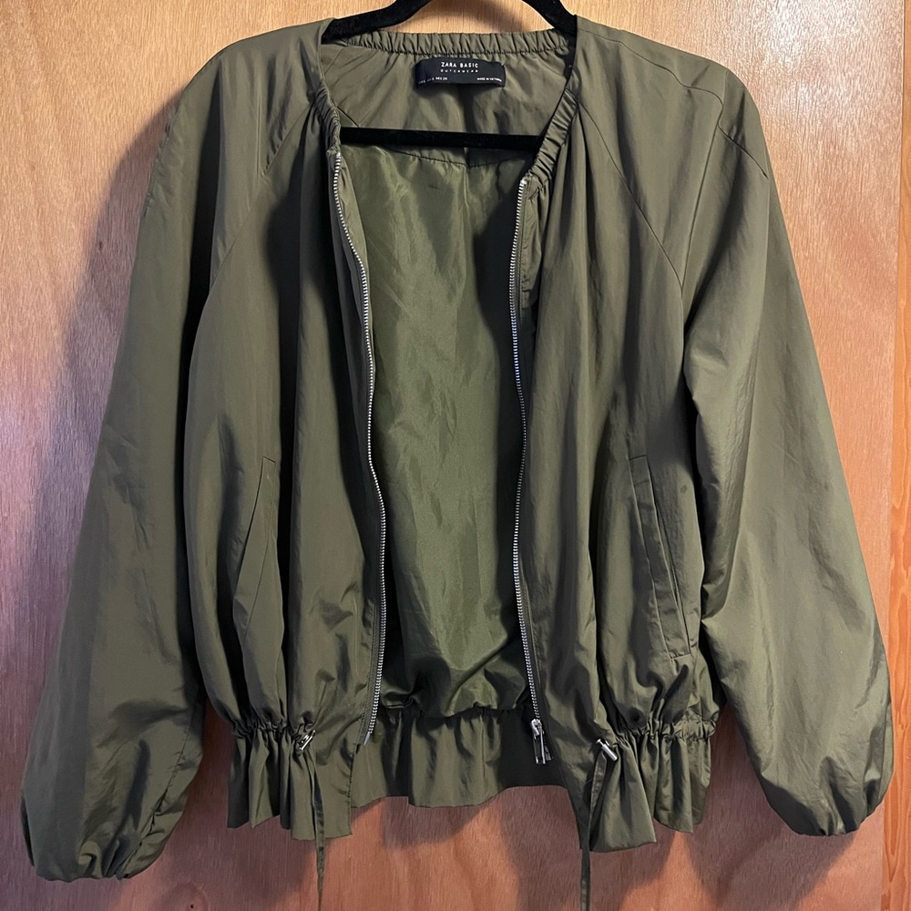 Zara Lightweight Green Jacket